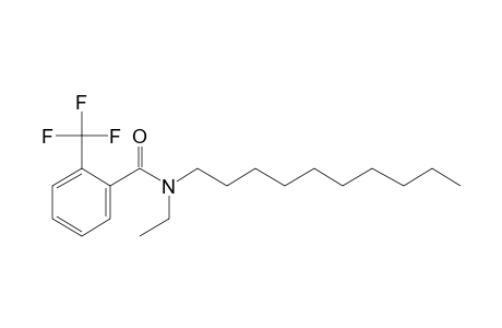 Benzamide, 2-trifluoromethyl-N-ethyl-N-decyl-