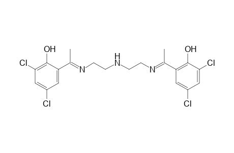 2,2,'{iminobis[ethylene(nitriloethylidyne)]}bis[4,6-dichlorophenol]