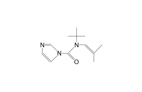 N-tert-Butyl-N-(2-methyl-1-propenyl)-formamido-1-imidazol