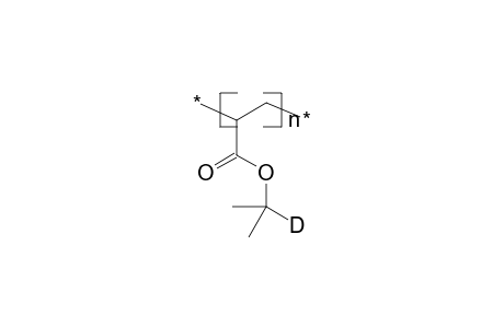 Poly(2-deutero-i-propyl acrylate)