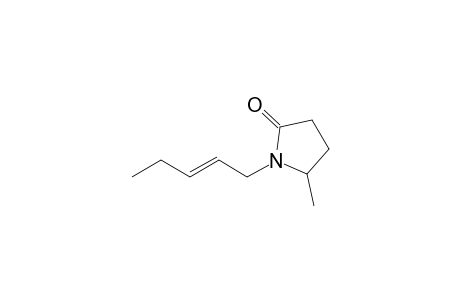 5-Methyl-1-(2-trans-pentenyl)-2-pyrrolidinone