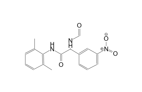 N-(2,6-dimethylphenyl)-2-(formylamino)-2-(3-nitrophenyl)acetamide