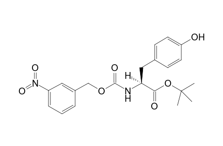 3-Nitro-N-[[(phenylmethoxy)carbonyl]-L-tyrosine 1,1-dimethylethyl ester