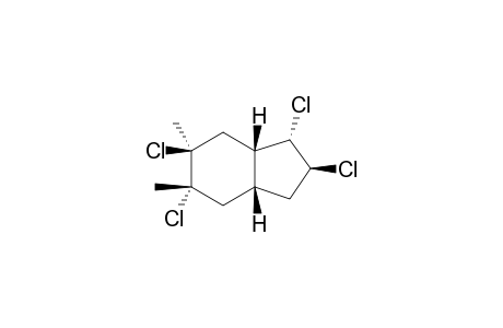 trans-3,cis-4-Dimethyl-cis-3,trans-4,cis-7,trans-8-tetrachlorobicyclo[4.3.0]nonane