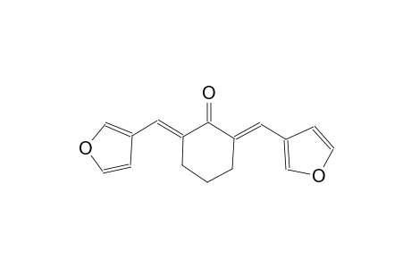 (2E,6E)-2,6-bis(3-furylmethylene)cyclohexanone