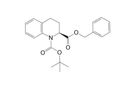 (2S)-N-tert-Butoxycarbonyl-2-(benzyloxycarbonyl)-1,2,3,4-tetrahydroquinoline