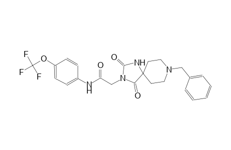 1,3,8-triazaspiro[4.5]decane-3-acetamide, 2,4-dioxo-8-(phenylmethyl)-N-[4-(trifluoromethoxy)phenyl]-