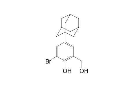 4-(1-Adamantyl)-6-bromo-2-hydroxymethylphenol
