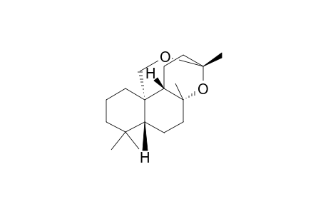 5H-3,5a-Epoxynaphth[2,1-c]oxepin, dodecahydro-3,8,8,11a-tetramethyl-, [3S-(3.alpha.,5a.alpha.,7a.beta.,11a.alpha.,11b.beta.)]-