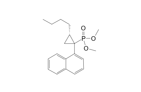 syn-.alpha.-1-[2-Butylcyclopropyl(dimethoxyphosphonyl)]naphthalene