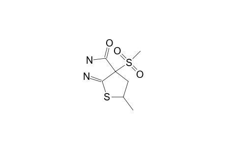 CIS-TETRAHYDRO-2-IMINO-3-METHANESULFONYL-5-METHYL-3-THIOPHENECARBOXAMIDE