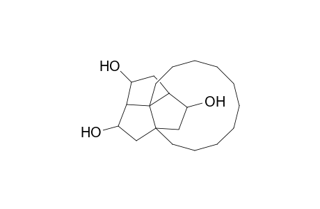 Tetracyclo[11.5.2.0{2,13}.0(2,16)]eicosane-15,17,19-triol