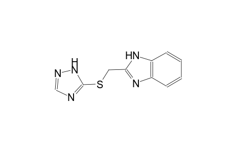 2-[(1H-1,2,4-Triazol-5-ylsulfanyl)methyl]-1H-benzimidazole