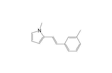 1-Methyl-2-[(E)-2-(3-methylphenyl)ethenyl]pyrrole