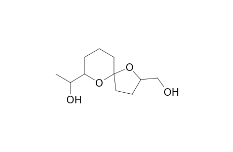 1,6-Dioxaspiro[4.5]decane-2,7-dimethanol, .alpha.7-methyl-