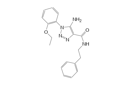 1H-1,2,3-triazole-4-carboxamide, 5-amino-1-(2-ethoxyphenyl)-N-(2-phenylethyl)-