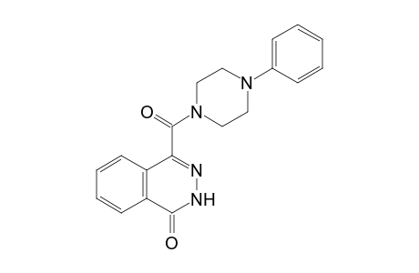 1(2H)-Phthalazinone, 4-[(4-phenyl-1-piperazinyl)carbonyl]-