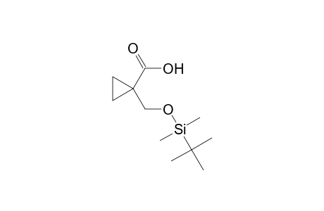 1-[[tert-butyl(dimethyl)silyl]oxymethyl]-1-cyclopropanecarboxylic acid