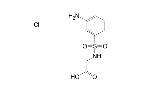 2-(3-aminophenylsulfonamido)acetic acid hydrochloride