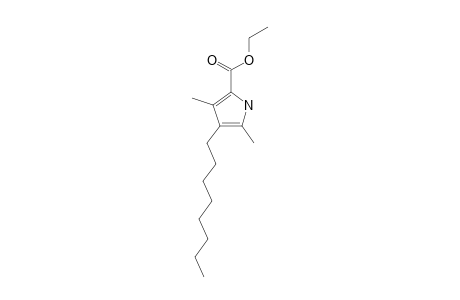 Ethyl-3,5-dimethyl-4-octyl-2-pyrrole-carboxylate