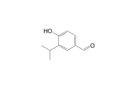 Benzaldehyde, 4-hydroxy-3-(1-methylethyl)-