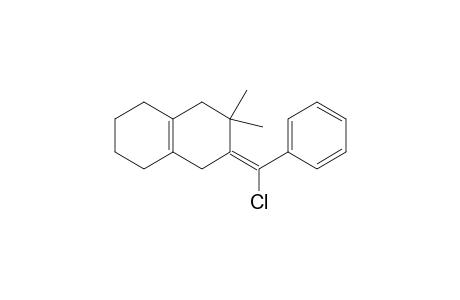 3-[(E)-alpha-Chlorobenzyliden]-1,2,3,4,5,6,7,8-octahydro-2,2-dimethylnaphthaline