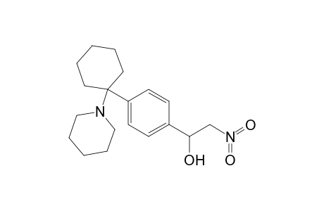 1-[1-[4-(2-Nitro-1-hydroxyethyl)phenyl]cyclohexyl]piperidine