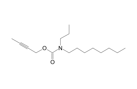 Carbonic acid, monoamide, N-propyl-N-octyl-, but-2-yn-1-yl ester