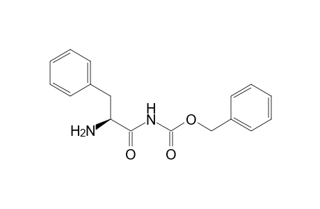 (phenylmethyl) N-[(2S)-2-azanyl-3-phenyl-propanoyl]carbamate