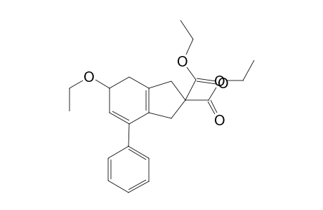 Diethyl 5-ethoxy-7-phenyl-1,3,4,5-tetrahydroindene-2,2-dicarboxylate