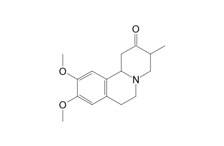9,10-Dimethoxy-1,3,4,6,7,11b-hexahydro-3-methyl-2H-benzo[a]quinolizin-2-1