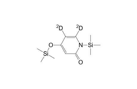 2(1H)-Pyridinone-5,6-D2, 1-(trimethylsilyl)-4-[(trimethylsilyl)oxy]-