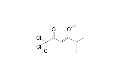 5-Iodo-1,1,1-trichloro-4-methoxy-3-hexen-2-one