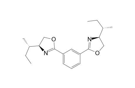 (4S)-4-[(1S)-1-methylpropyl]-2-[3-[(4S)-4-[(1S)-1-methylpropyl]-2-oxazolin-2-yl]phenyl]-2-oxazoline