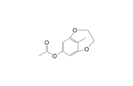 p-Acetoxy-.alpha.,alpha.-ethylenedioxytoluene
