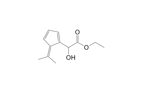 Hydroxy-(5-isopropylidenecyclopenta-1,3-dienyl)acetic acid ethyl ester