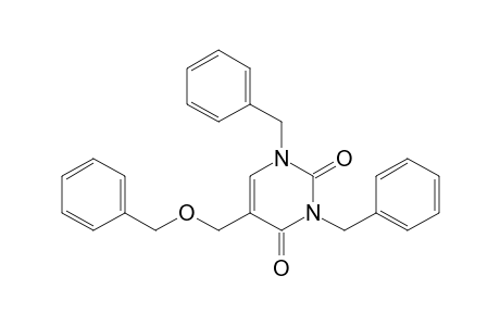 1,3-Dibenzyl-5-(benzyloxymethyl)uracil