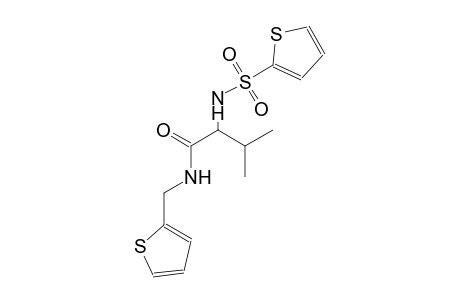 3-methyl-N-(2-thienylmethyl)-2-[(2-thienylsulfonyl)amino]butanamide