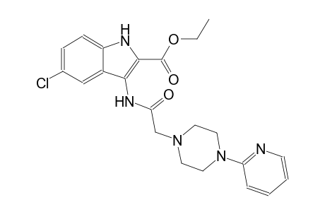 ethyl 5-chloro-3-({[4-(2-pyridinyl)-1-piperazinyl]acetyl}amino)-1H-indole-2-carboxylate