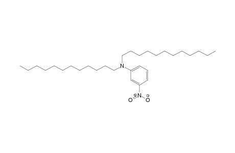 Benzenamine, N,N-didodecyl-3-nitro-