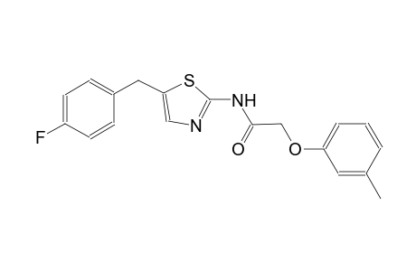acetamide, N-[5-[(4-fluorophenyl)methyl]-2-thiazolyl]-2-(3-methylphenoxy)-