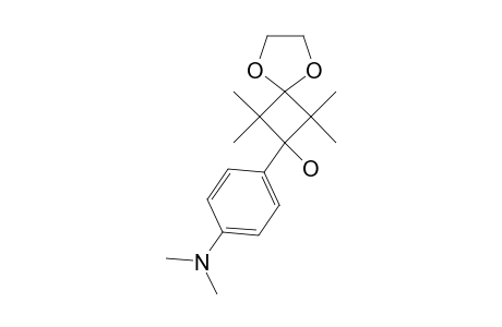 1-(4-DIMETHYLAMINOPHENYL)-1-HYDROXYL-2,2,4,4-TETRAMETHYL-5,8-DIOXASPIRO-[3.4]-OCTANE