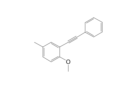 1-Methoxy-4-methyl-2-(phenylethynyl)benzene
