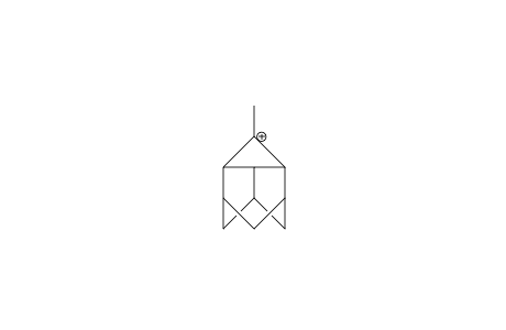 4-Methyl-2,5-dehydro-4-proto-adamantanyl cation