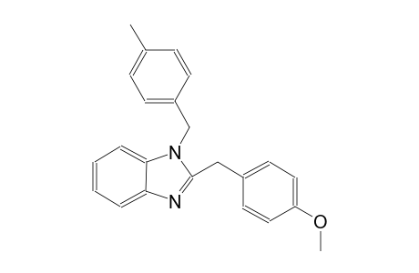 1H-benzimidazole, 2-[(4-methoxyphenyl)methyl]-1-[(4-methylphenyl)methyl]-