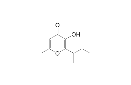 3-Hydroxy-2-(sec-butyl)-6-methyl-4-pyrone