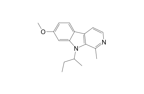 Harmine, N-(2-butyl)-