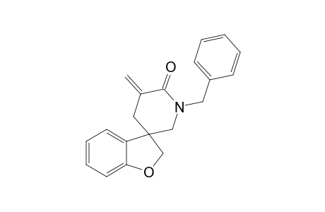 N-Benzyl-3-methylenespiro[piperidin-2-one-5,3'-benzo[b]furan]