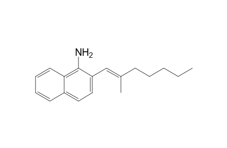 (E)-2-(2-Methylhept-1-enyl)naphthalen-1-ylamine