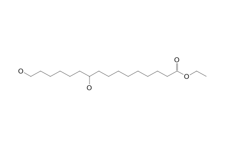 ETHYL-10,16-DIHYDROXYHEXADECANOATE